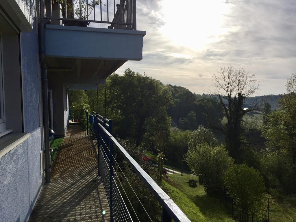 Les Gites De La Maison Bleue D'Estialescq 외부 사진